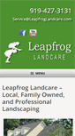 Mobile Screenshot of leapfroglandcare.com